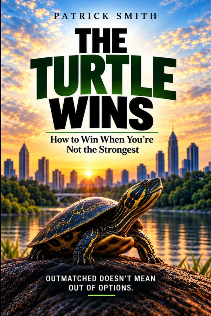 Book cover for The Turtle Wins: How to Win When You're Not the Strongest by Patrick Smith